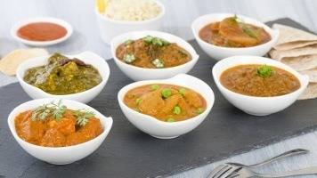 diferentes curries