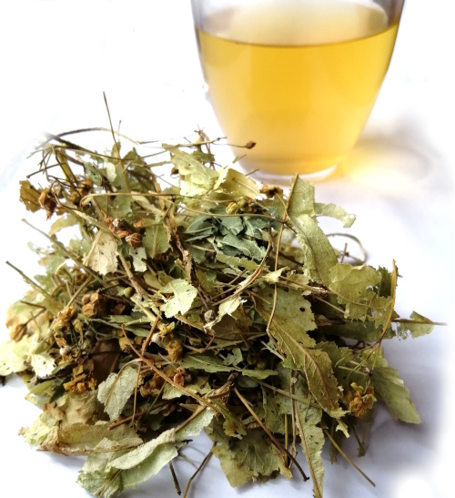 Tila, hoja flor, infusion