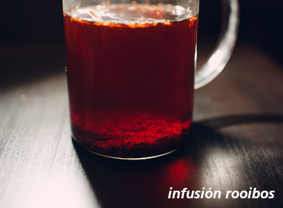 infusión de rooibos, te africano